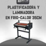 PLASTIFICADORA Y LAMINADORA EN FRIO-CALOR 35  CMS