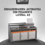 ENGOMADORA AUTOMATICA CON PEGAMENTO LATERAL A3