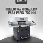 Guillotina hidráulica para papel H720RT de 720 mm