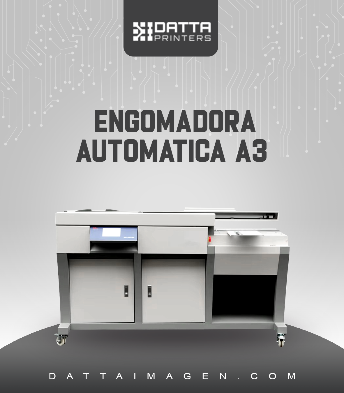 engomadora automatica a3