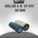 FILM UV DTF A - B 30 CMS X 100MTS